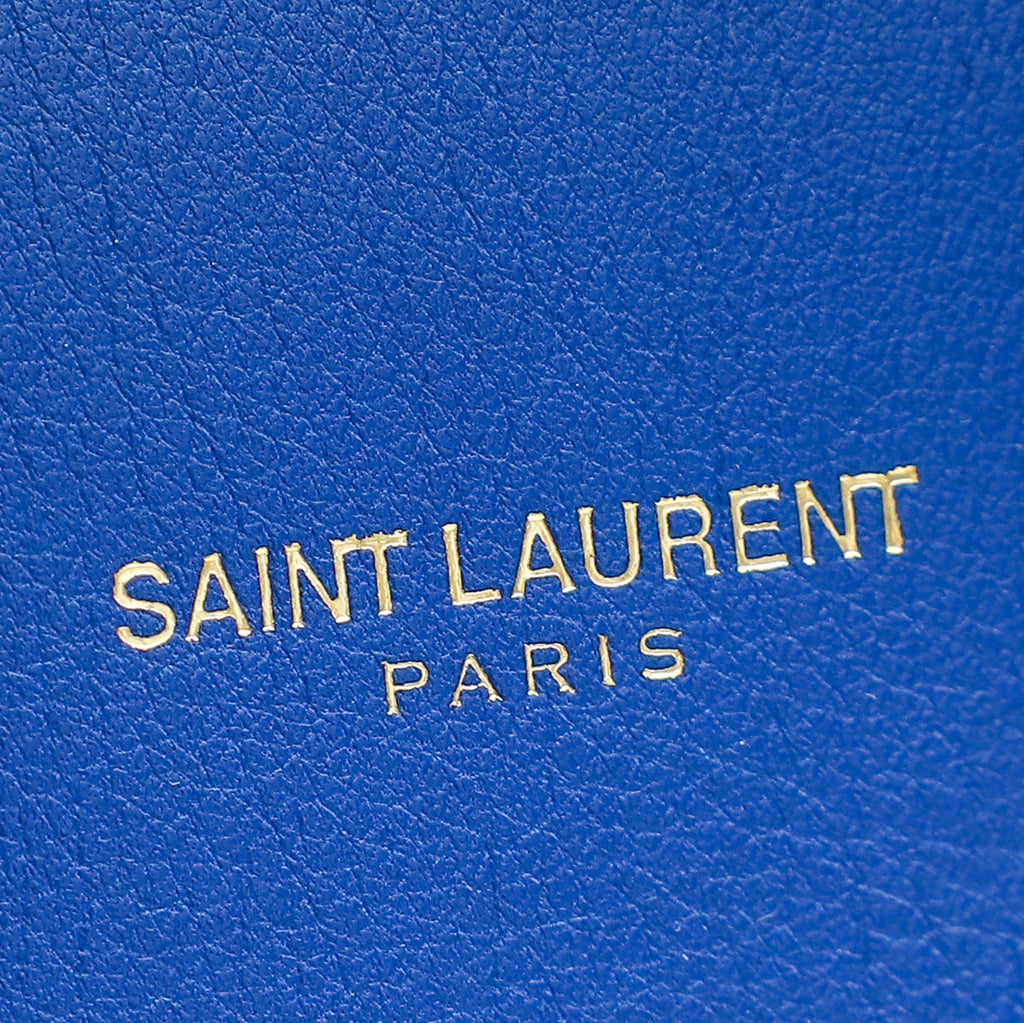 YSL Blue Nano Sac De Jour Bag