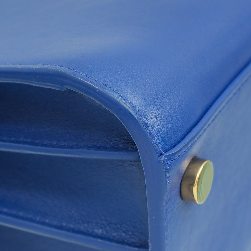 YSL Blue Nano Sac De Jour Bag