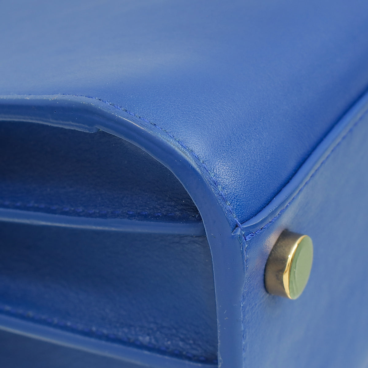 YSL Blue Nano Sac De Jour Bag