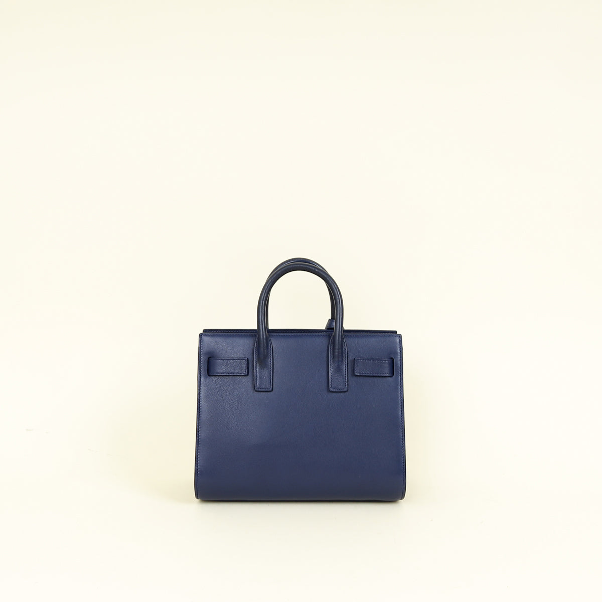YSL Navy Blue Sac De Jour Nano Bag