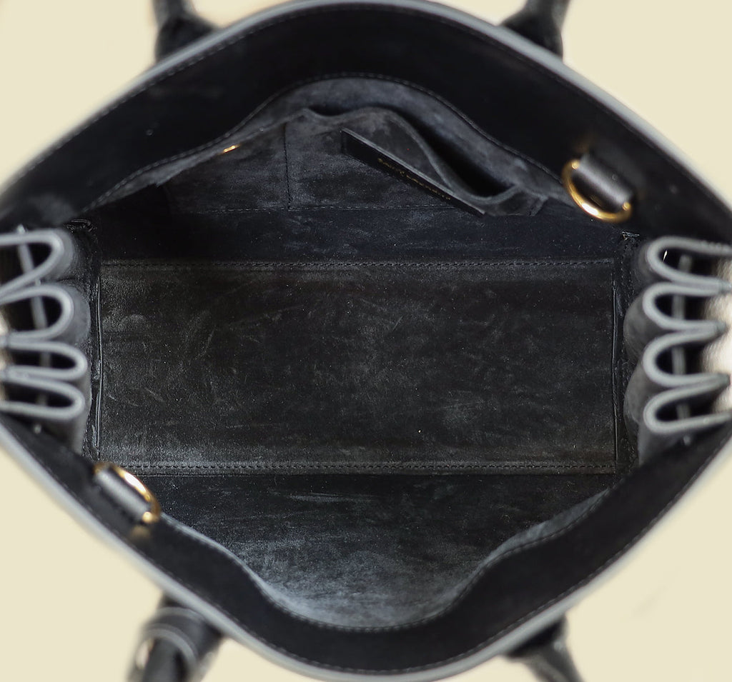 YSL Black Sac De Jour Nano Bag