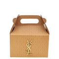 YSL Brown Take-away Box Bag