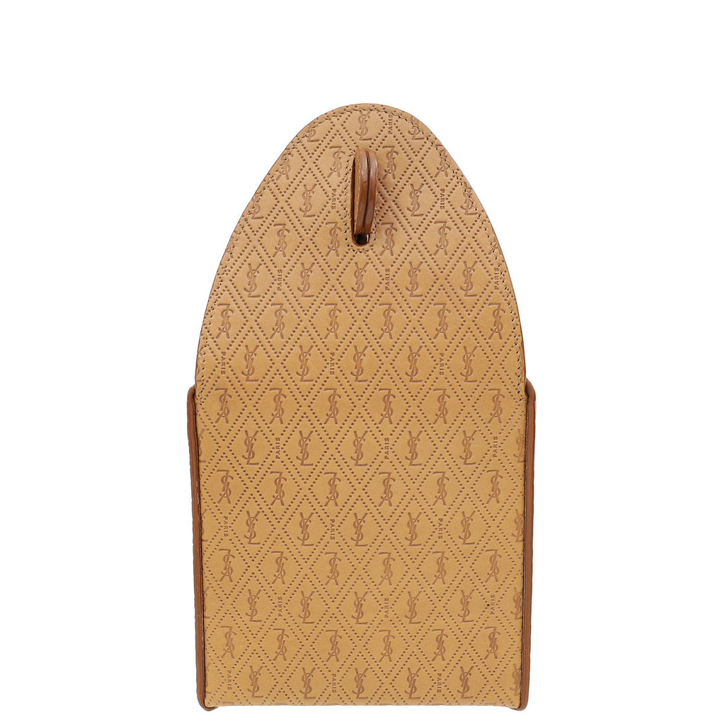 YSL Brown Take-away Box Bag