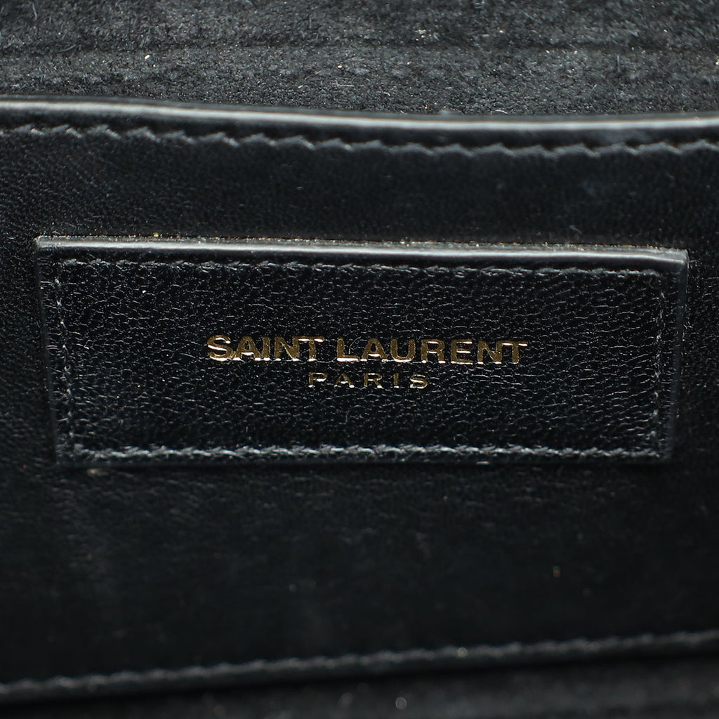 YSL Black Kate Tassel Mini Chain Bag