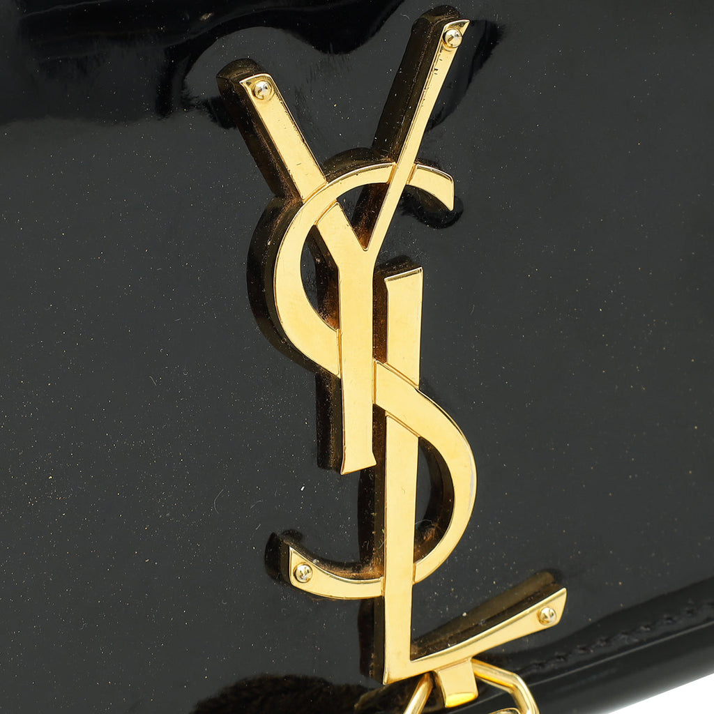 YSL Black Kate Tassel Mini Chain Bag