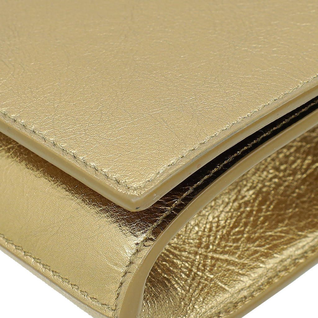 YSL Bronze Belle De Jour Clutch