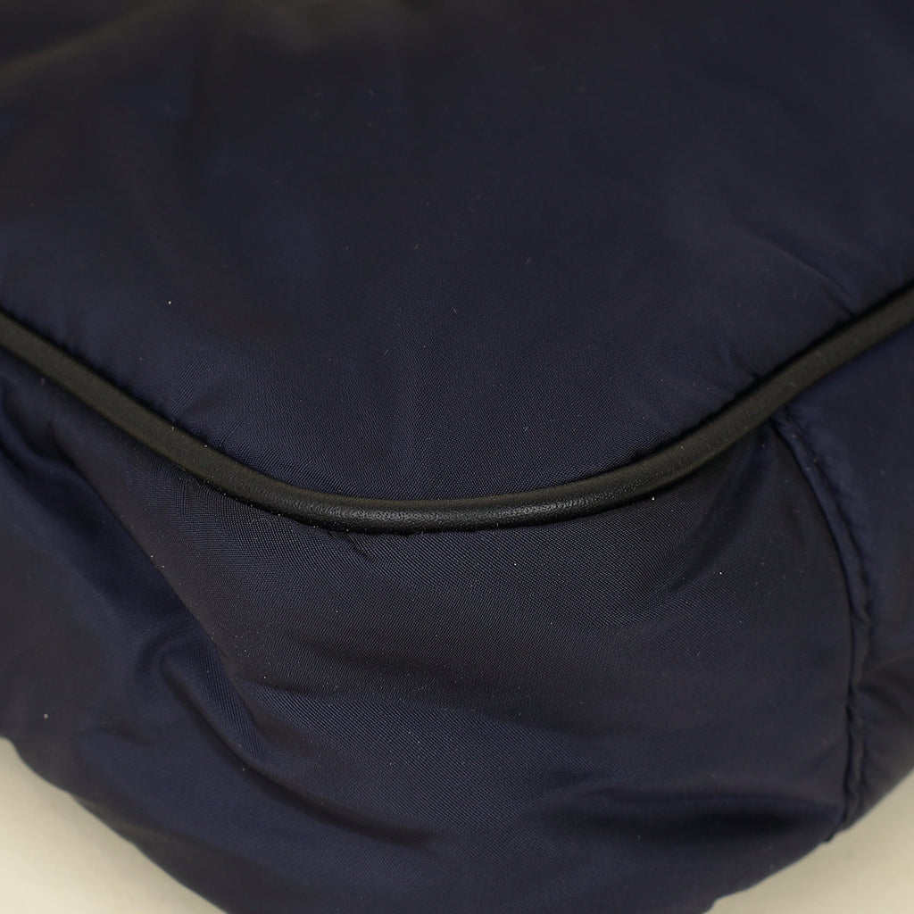 YSL Navy Econyl Le 5 À 7 Bag