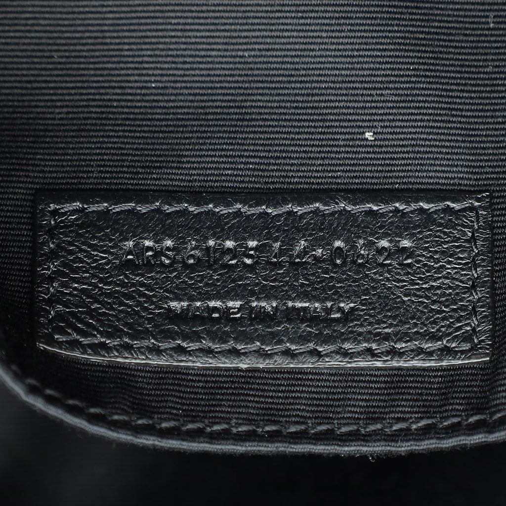 YSL Black Lou Quilted Camera Bag