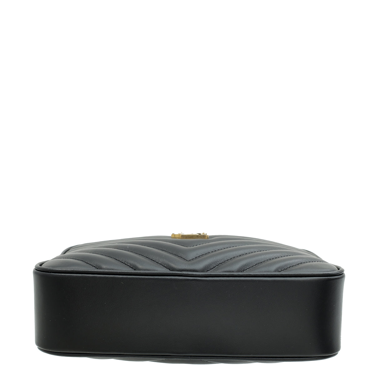 YSL Black Lou Quilted Camera Bag