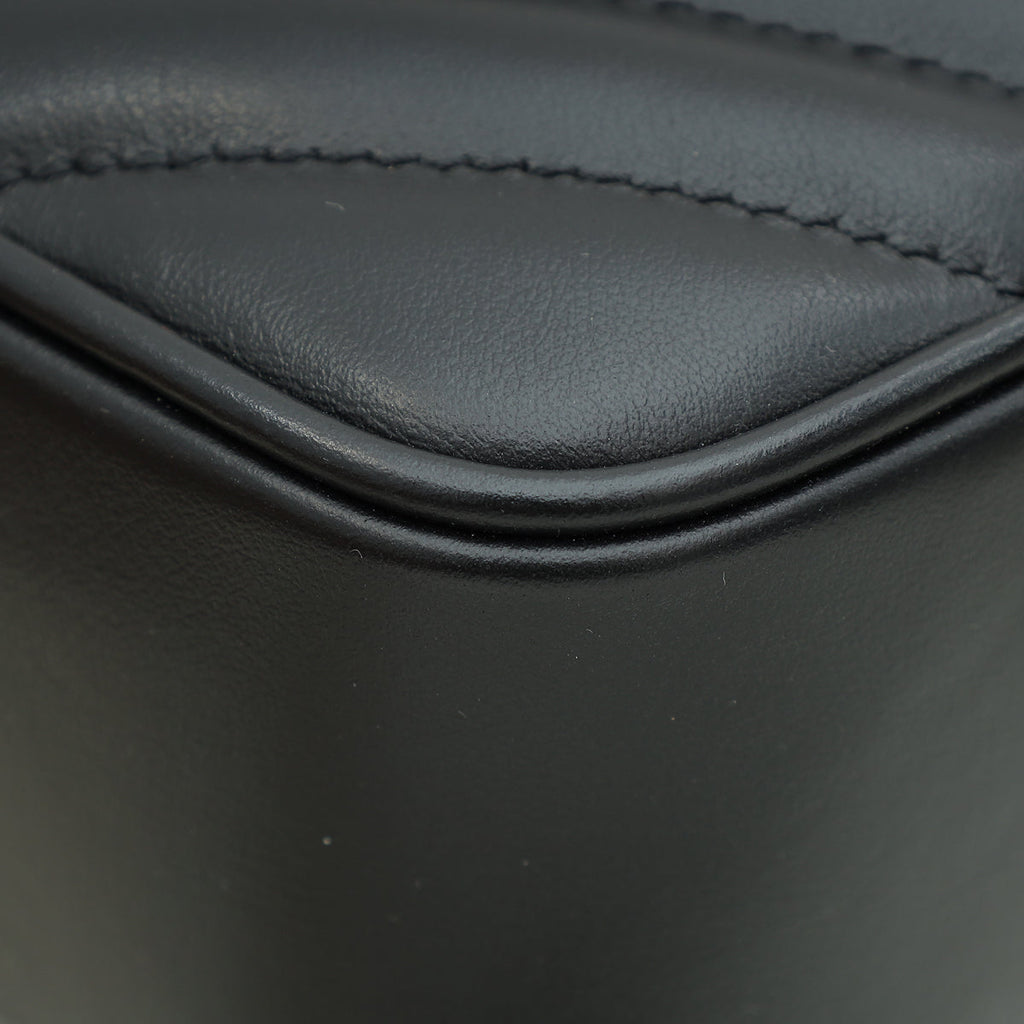 YSL Black Lou Quilted Camera Bag