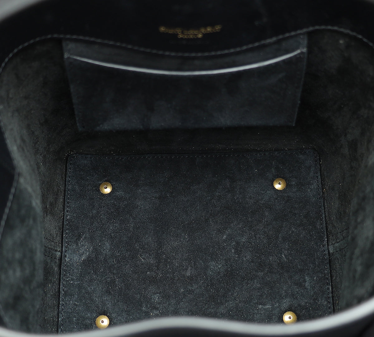 YSL Black Le 37 Small Bucket Bag