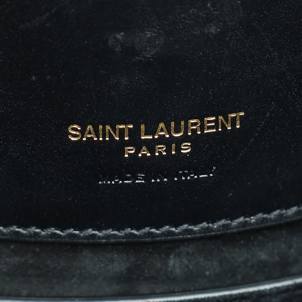 YSL Black Le 37 Small Bucket Bag