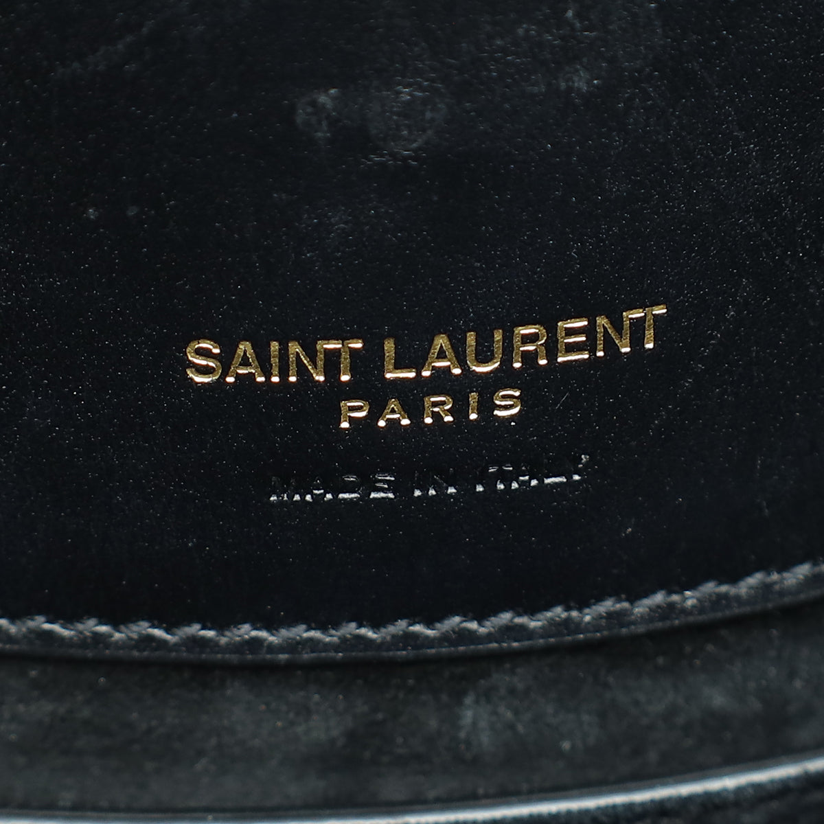 YSL Black Le 37 Small Bucket Bag