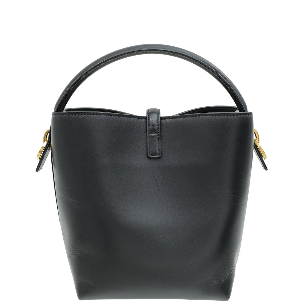 YSL Black Le 37 Small Bucket Bag