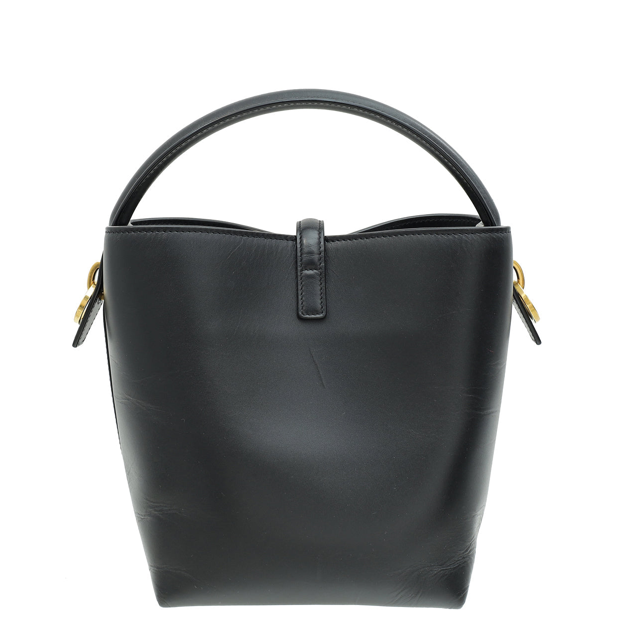 YSL Black Le 37 Small Bucket Bag