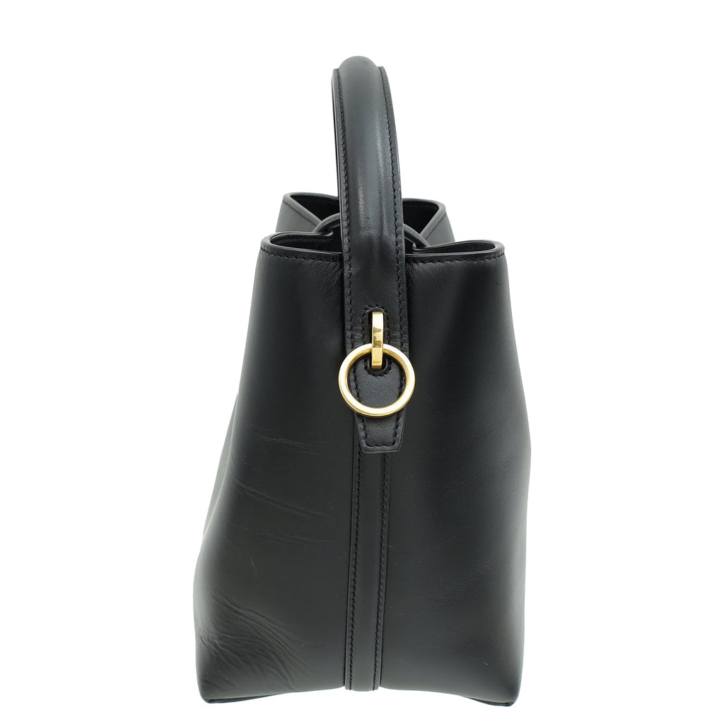 YSL Black Le 37 Small Bucket Bag