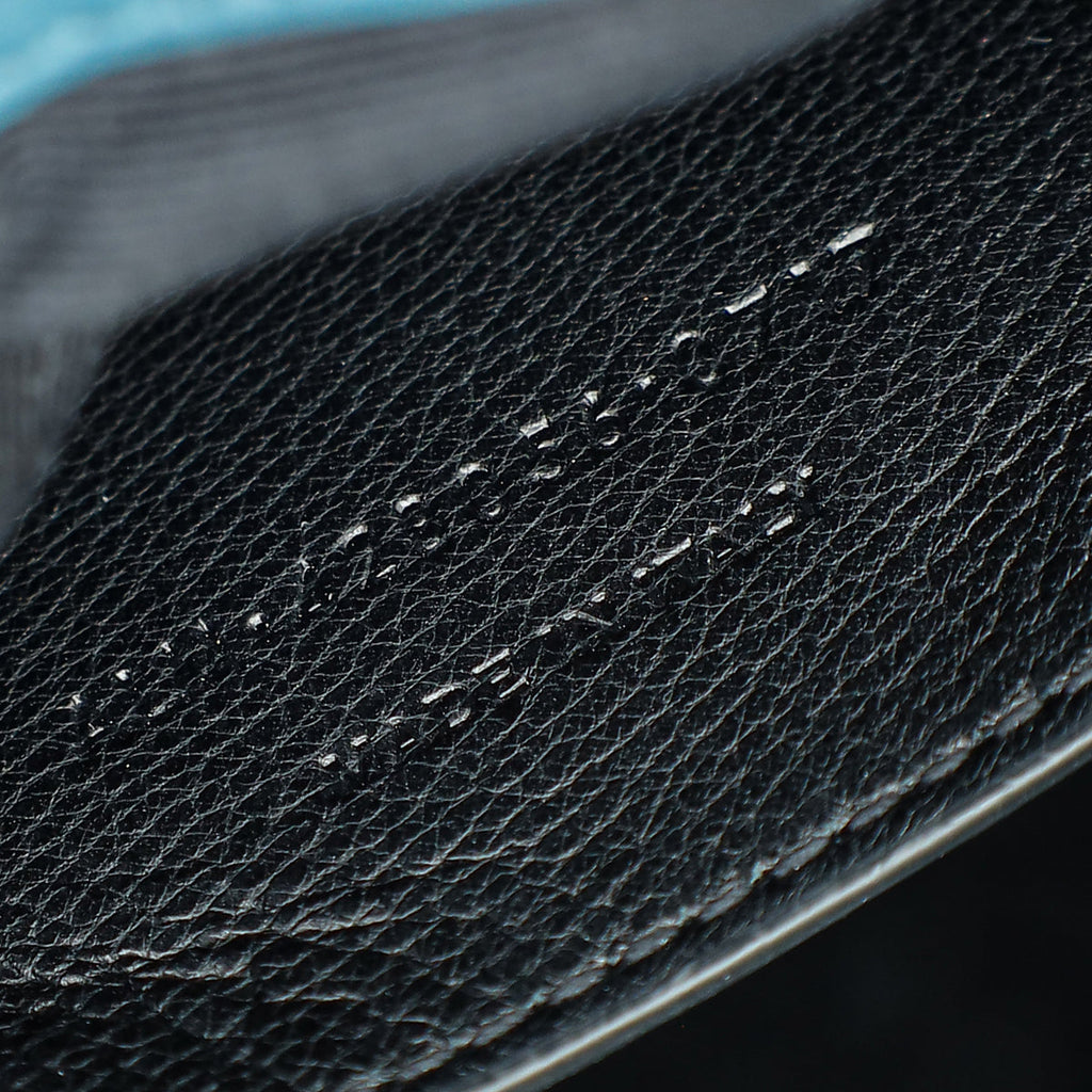 YSL Teal College Medium Bag