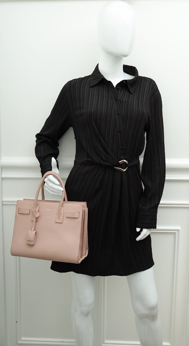 YSL Pink Baby Sac De Jour Bag