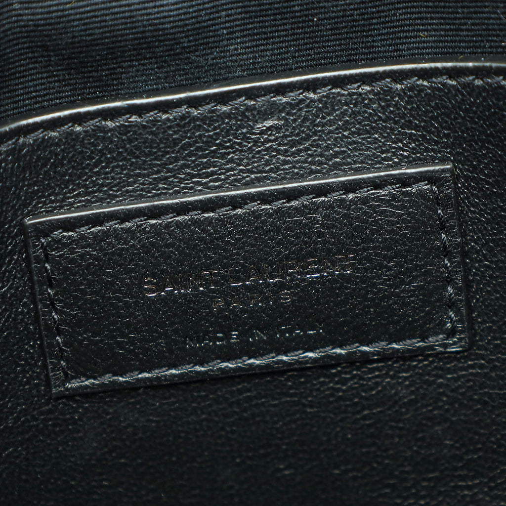YSL Grey Niki Baby Shoulder Bag