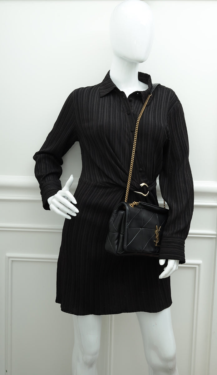 YSL Black Jamie 4.3 Small Shoulder Bag