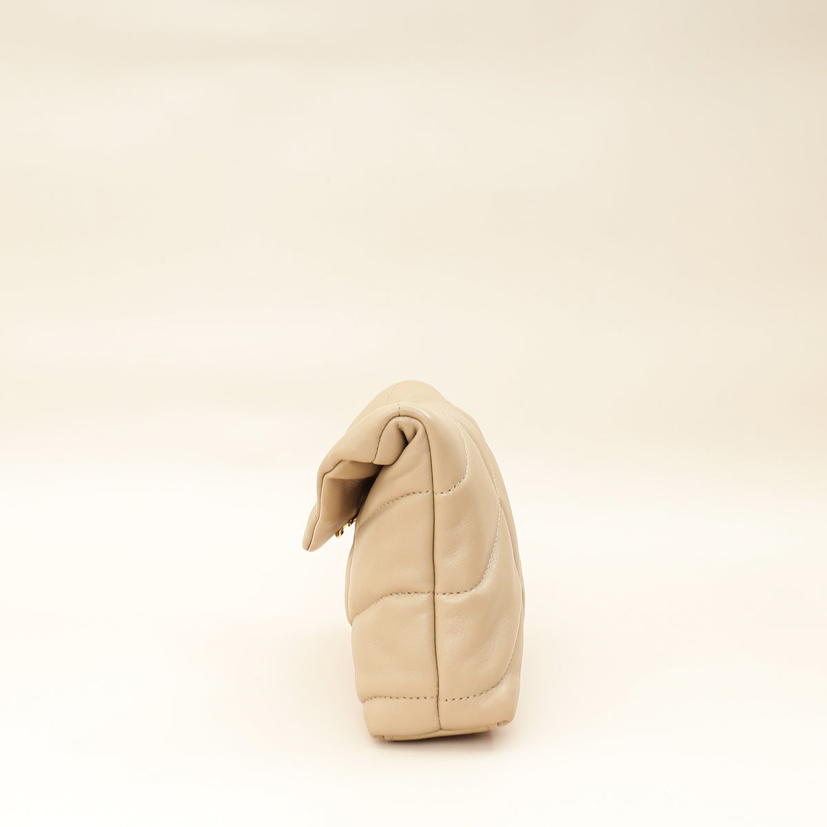 YSL Nude Puffer Pouch