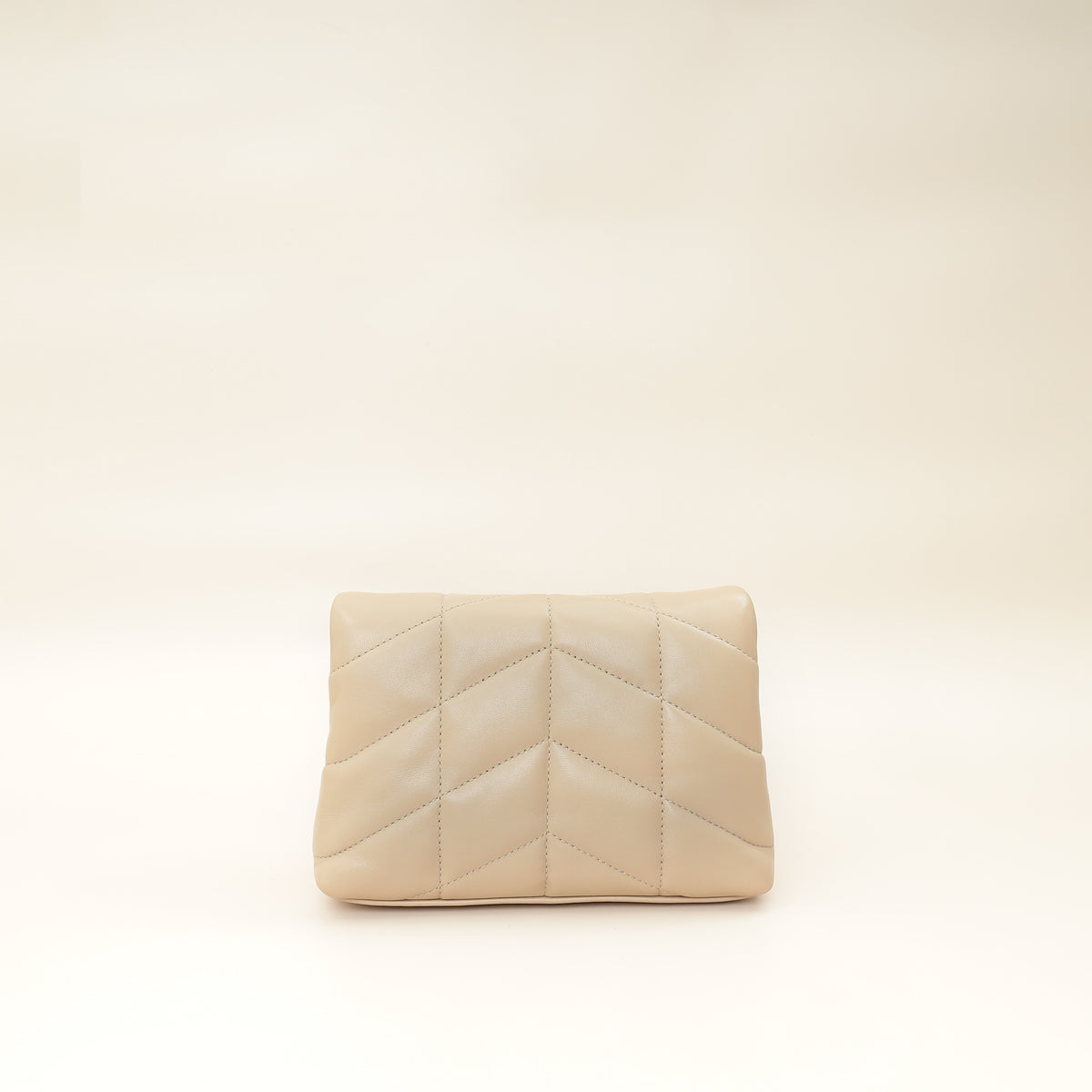 YSL Nude Puffer Pouch
