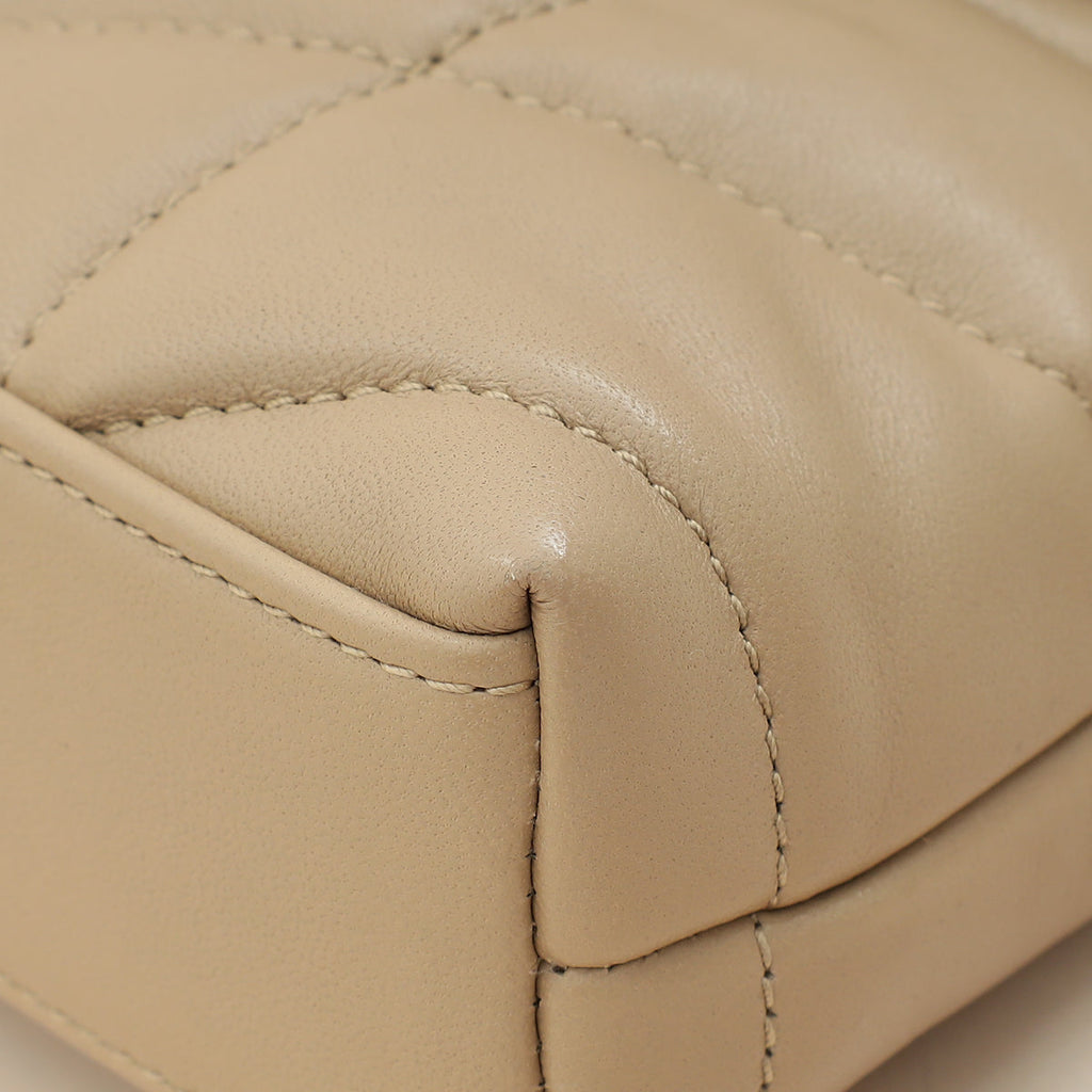 YSL Nude Puffer Pouch