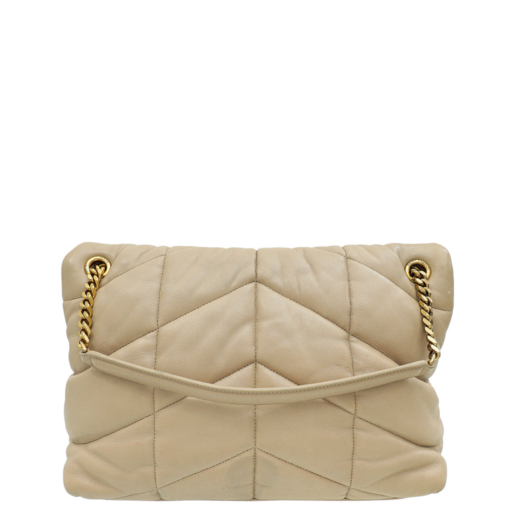 YSL Nude Loulou Puffer Medium Bag