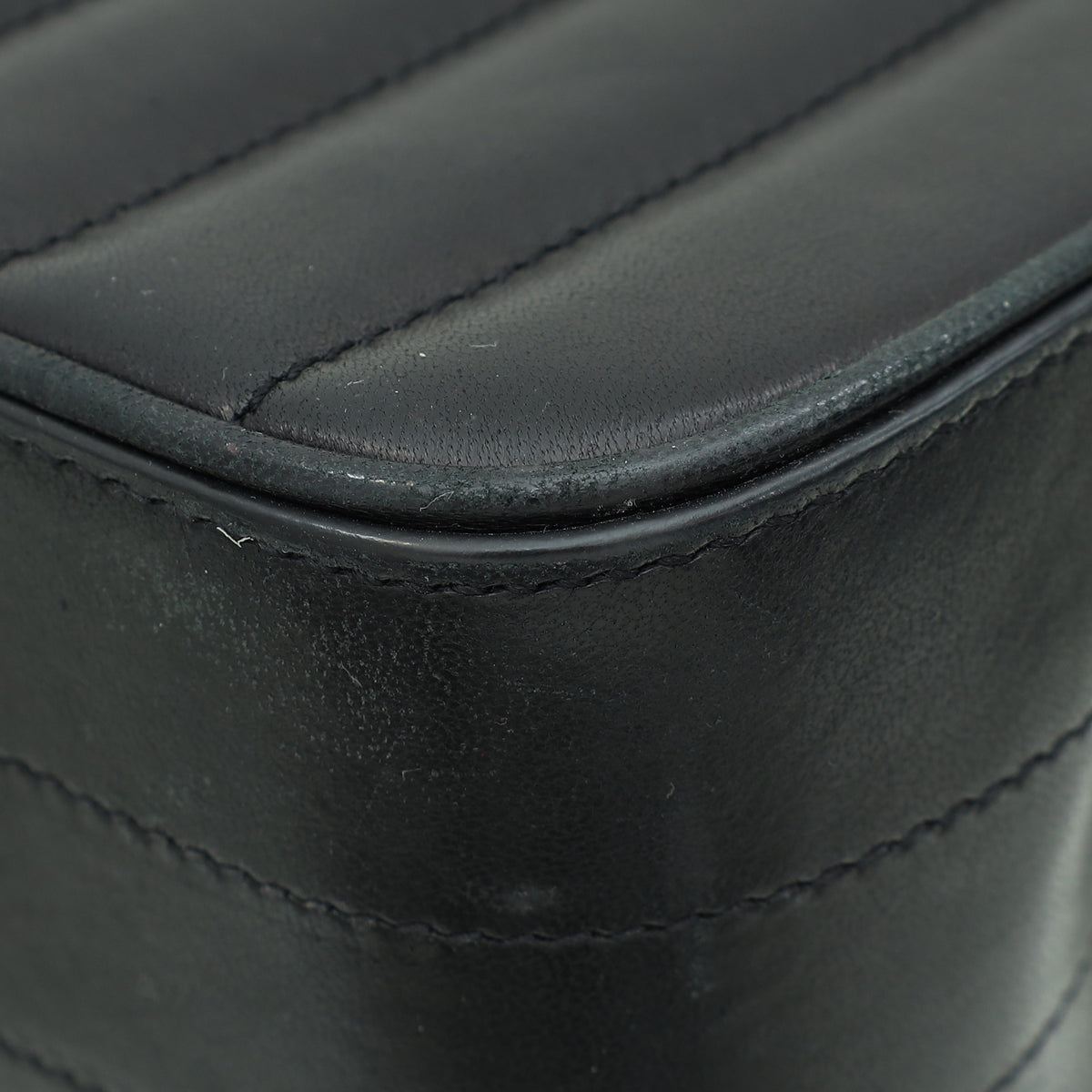 YSL Black Vicky Medium Flap Shoulder Bag