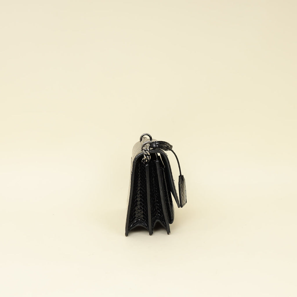 YSL Black Sunset Small Shoulder Bag