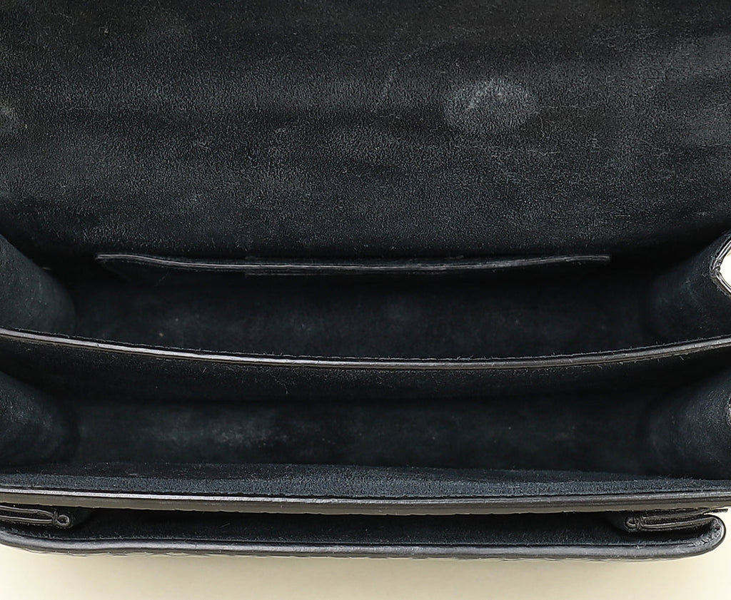YSL Black Sunset Small Shoulder Bag