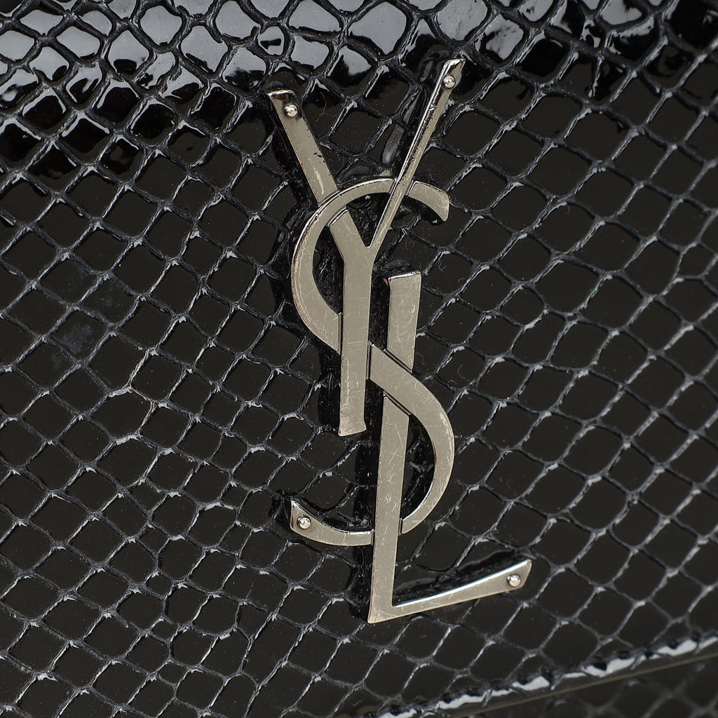 YSL Black Sunset Small Shoulder Bag