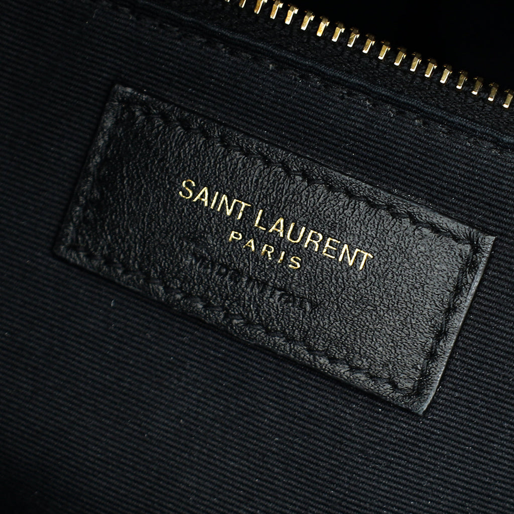 YSL Black Puffer Medium Shoulder Bag
