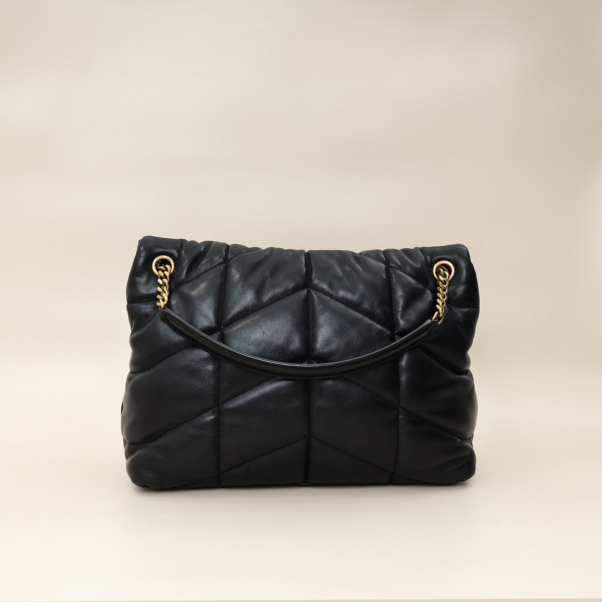 YSL Black Puffer Medium Shoulder Bag