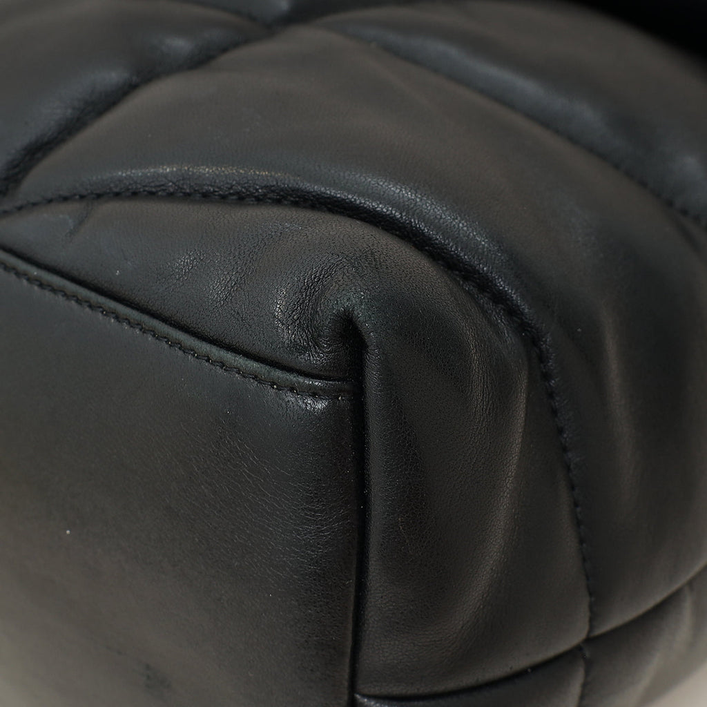 YSL Black Puffer Medium Shoulder Bag