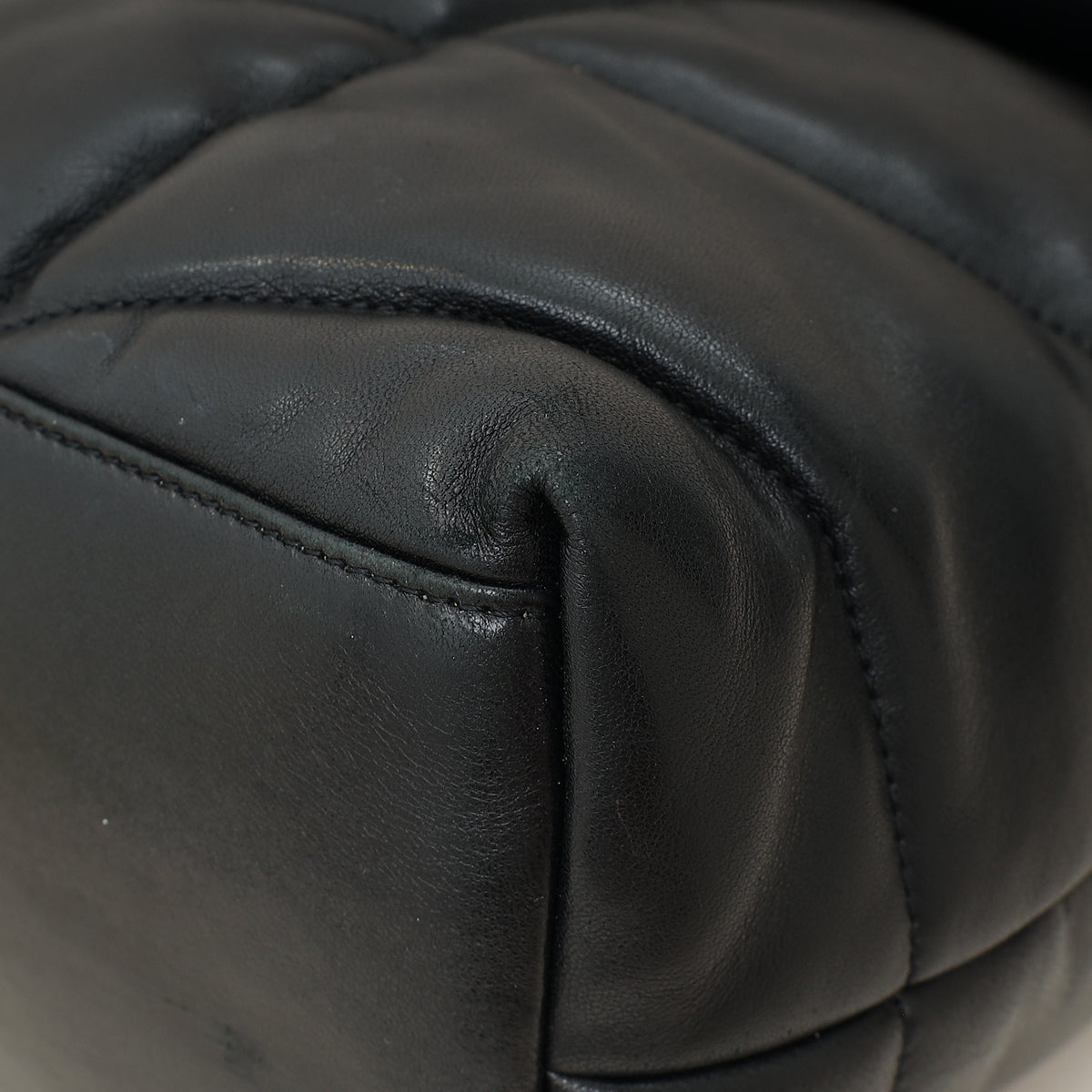 YSL Black Puffer Medium Shoulder Bag