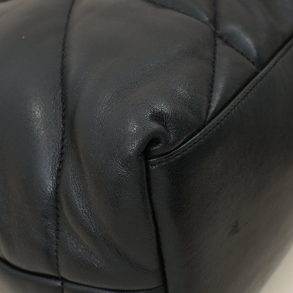 YSL Black Puffer Medium Shoulder Bag