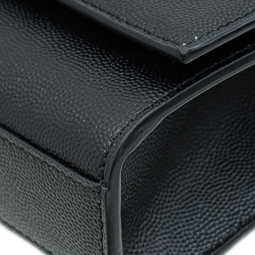 YSL Black Kate Medium Shoulder Bag