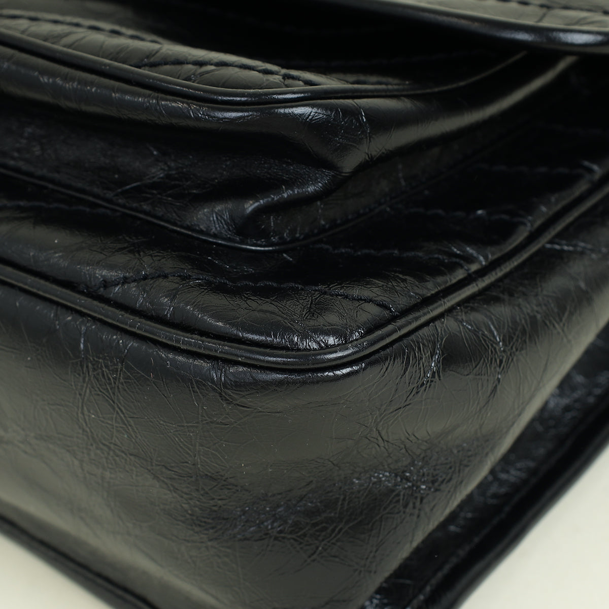 YSL Black Niki Vintage Medium Shoulder Bag