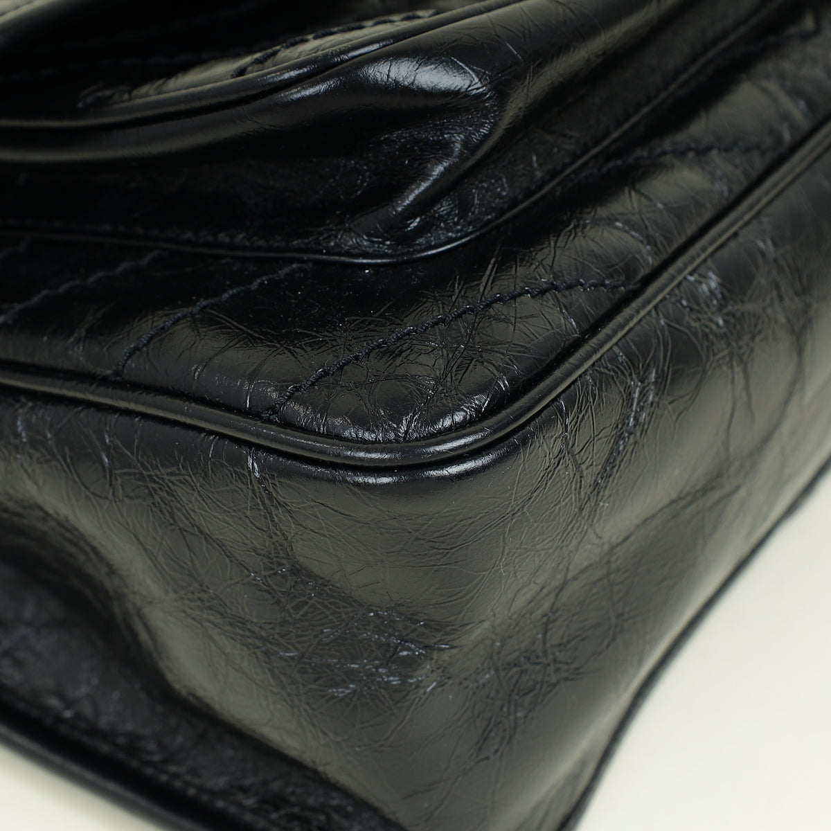 YSL Black Niki Vintage Medium Shoulder Bag