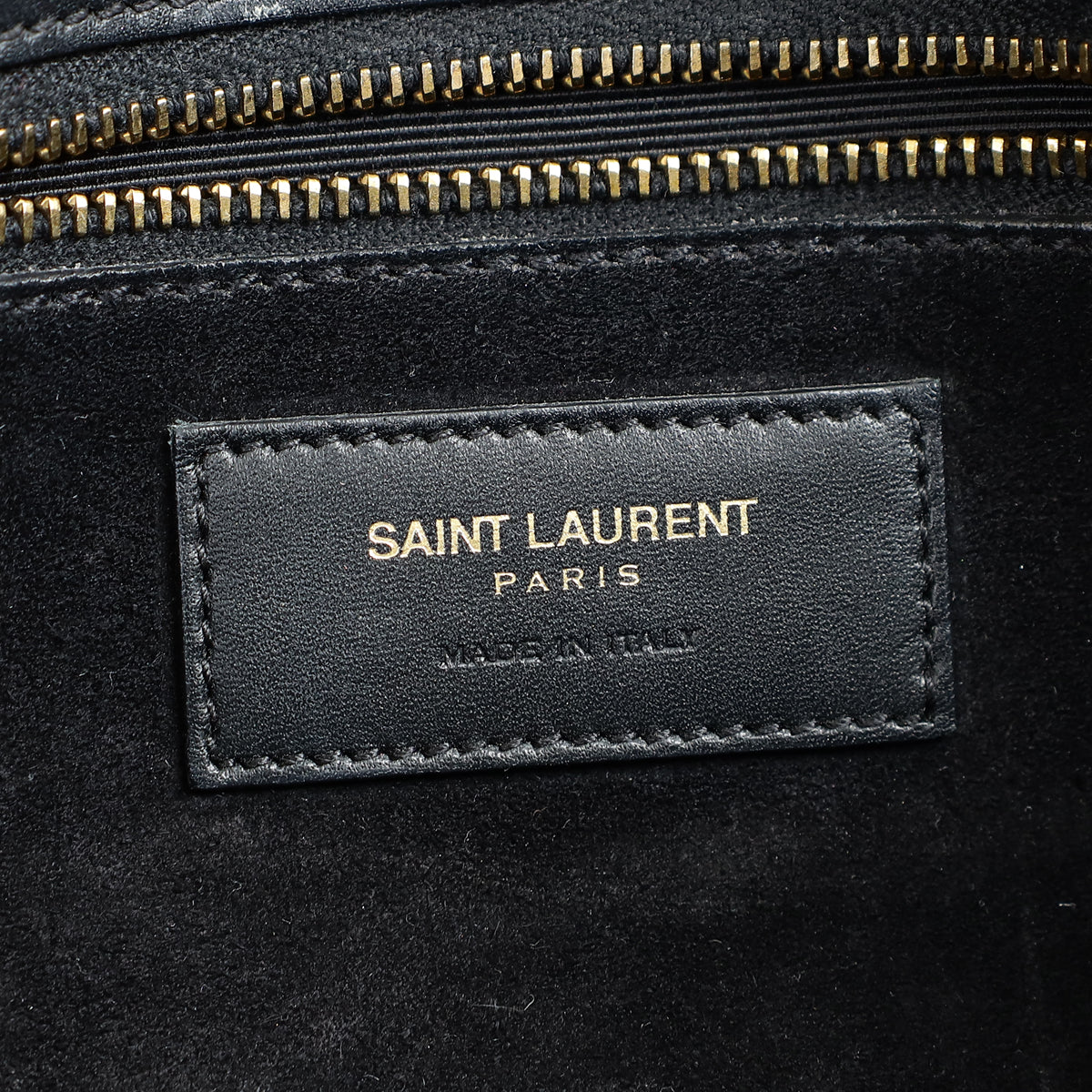 YSL Black Monogram Universite Shoulder Bag