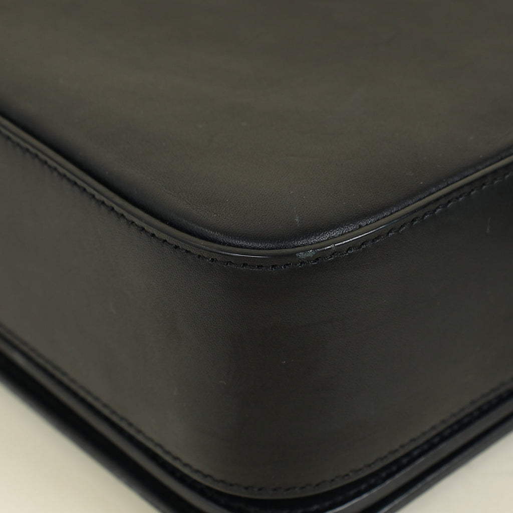 YSL Black Monogram Universite Shoulder Bag