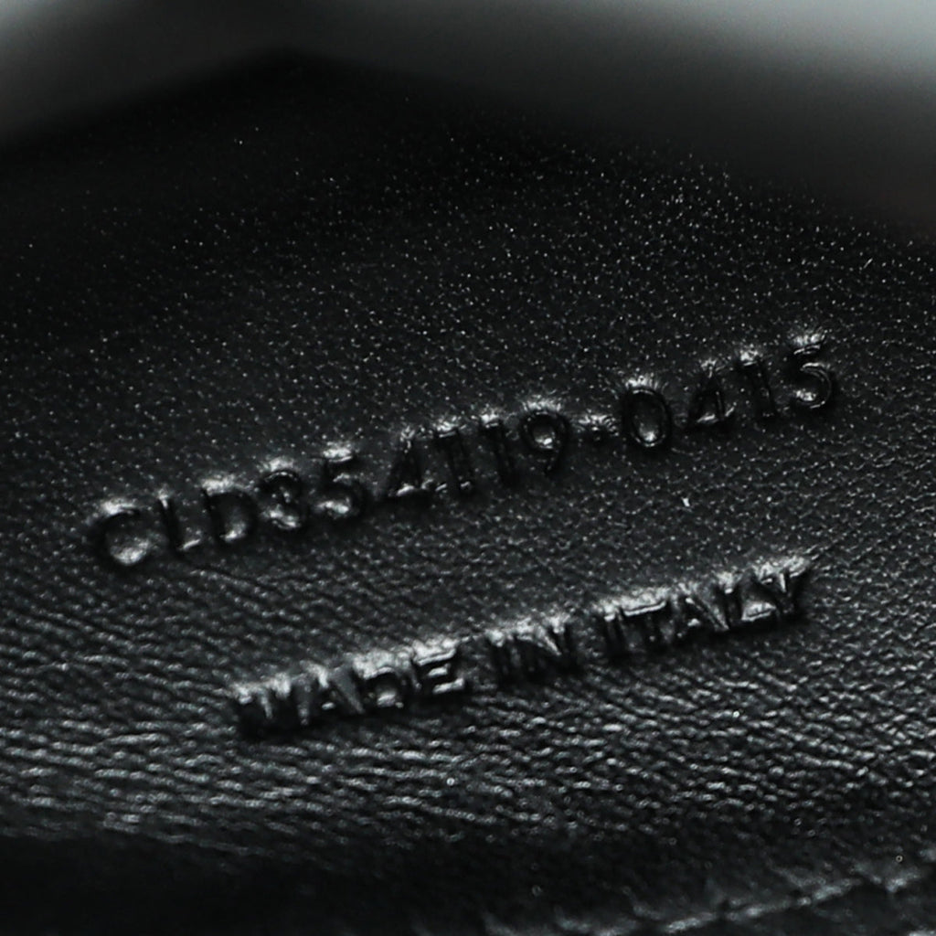 YSL Black Suede Kate Tassel Medium Bag