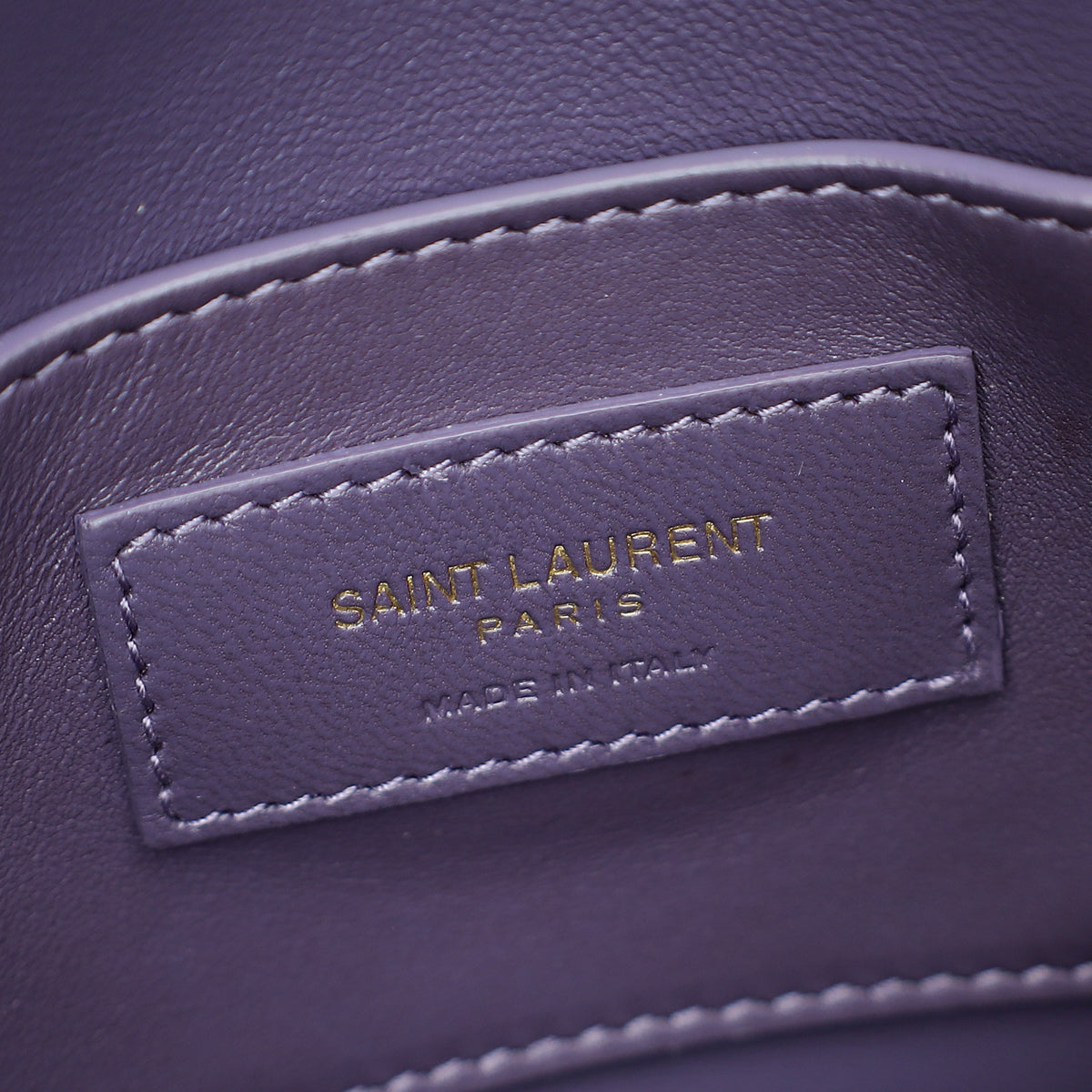 YSL Purple Python Sunset Small Shoulder Bag