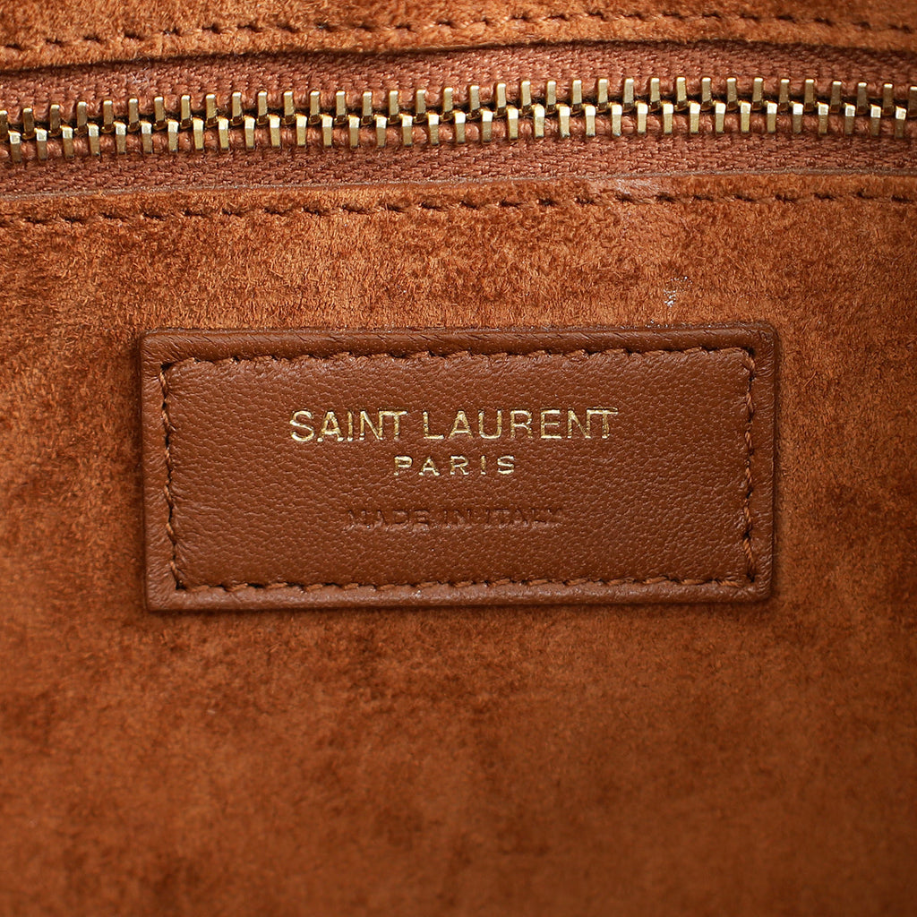YSL Beige LE 5 À 7 Shoulder Bag