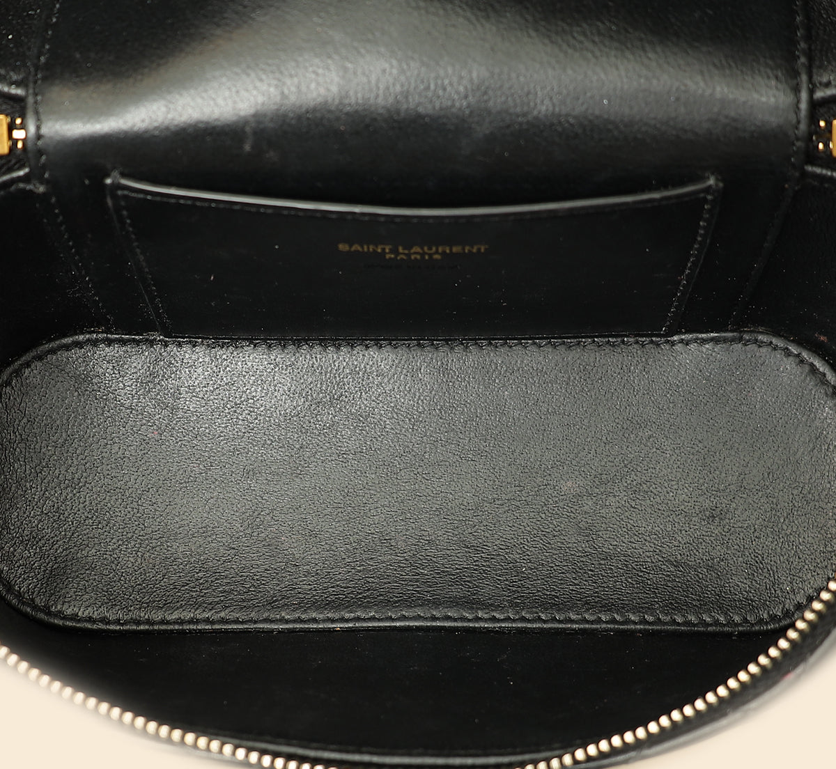 YSL Black Gaby Vanity Bag