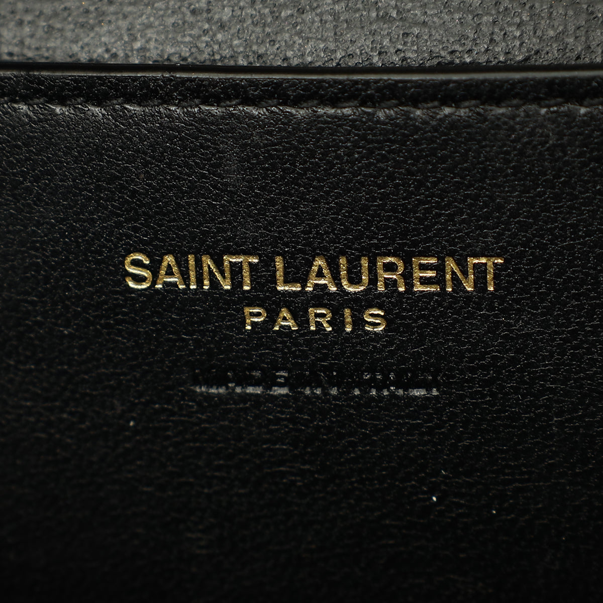 YSL Black Gaby Vanity Bag
