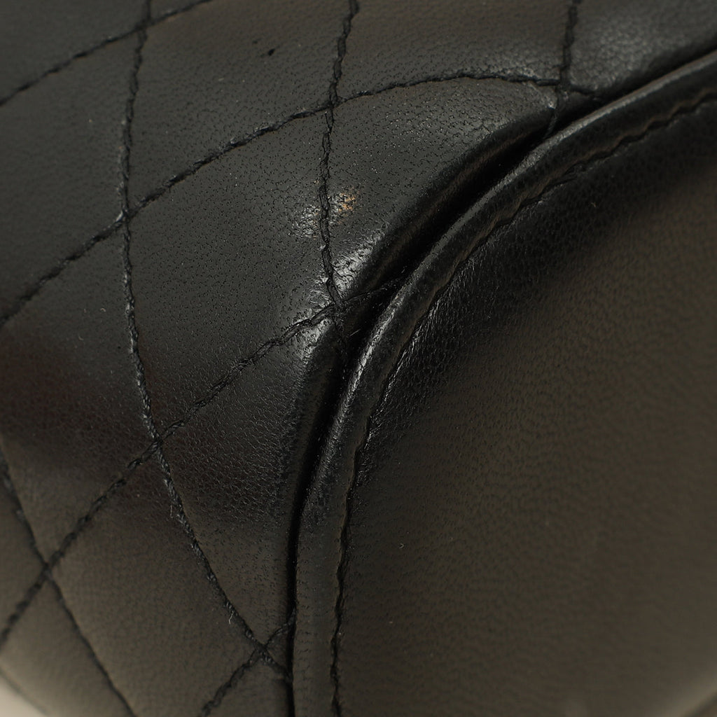 YSL Black Gaby Vanity Bag