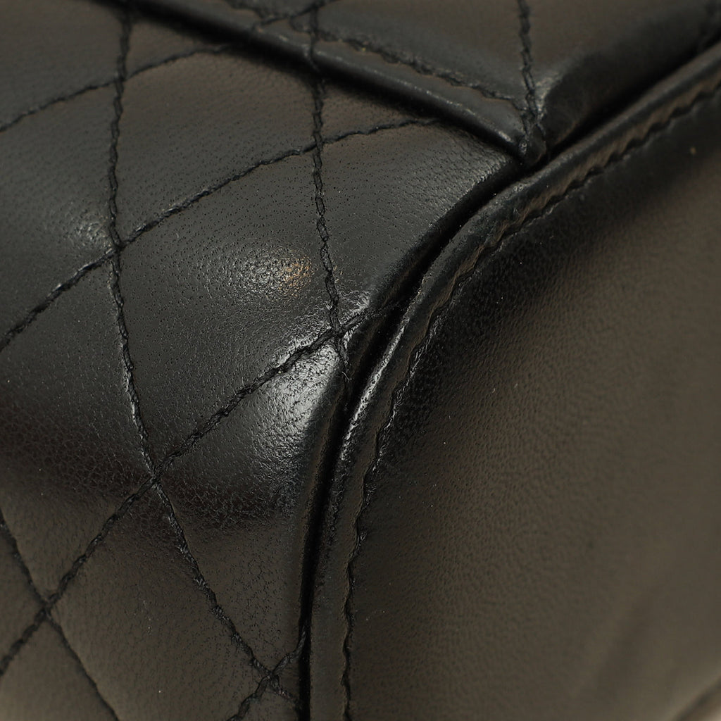 YSL Black Gaby Vanity Bag