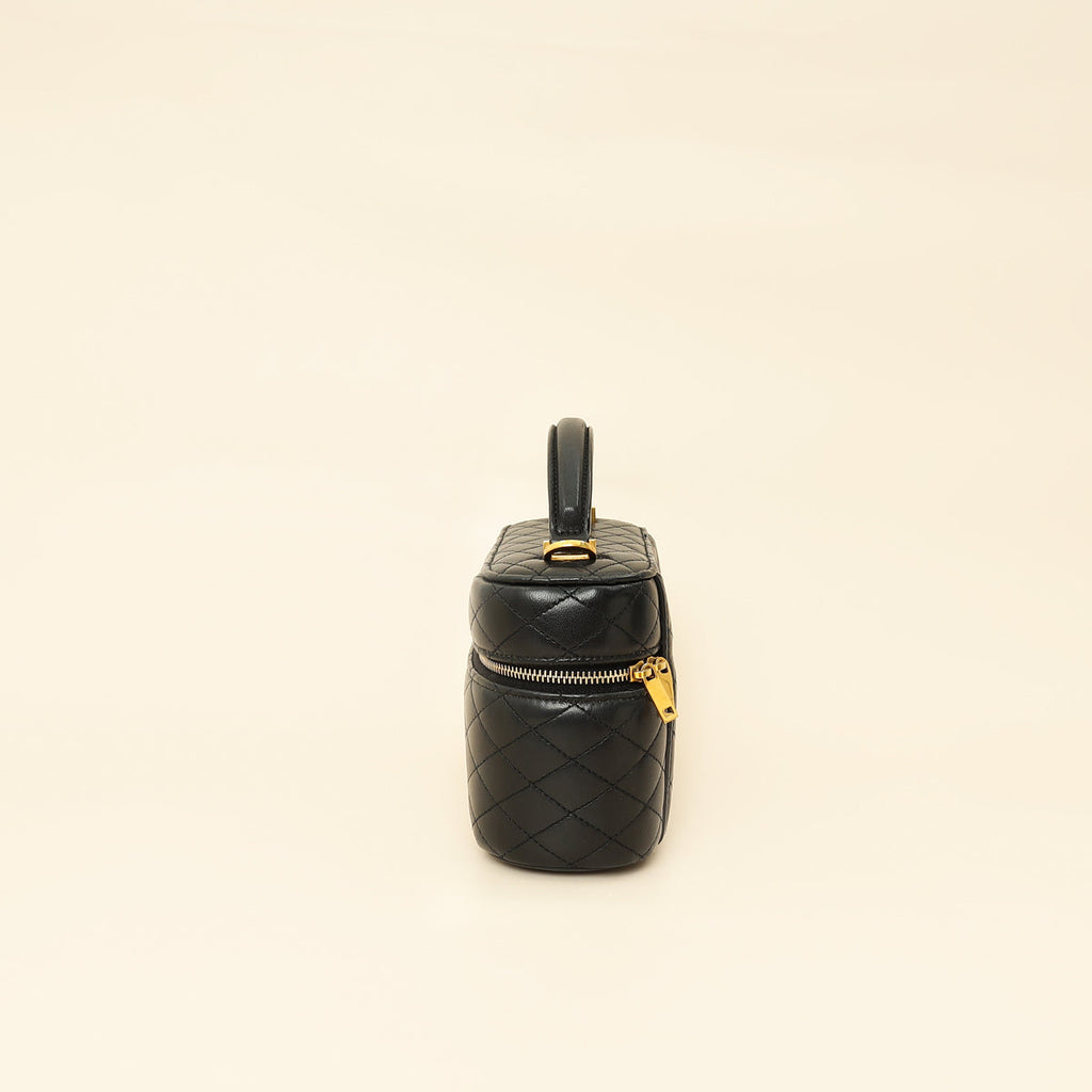 YSL Black Gaby Vanity Bag